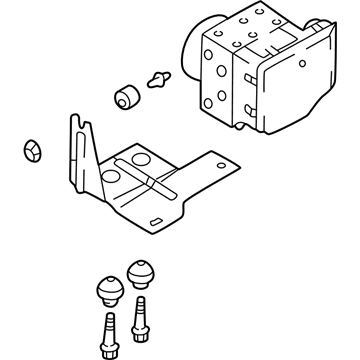 Kia 0K30C437AZ Hydraulic Unit Assembly