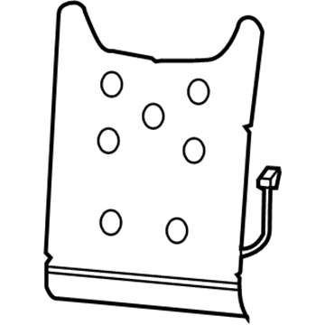 Mopar 68248229AA Pad-Seat Back