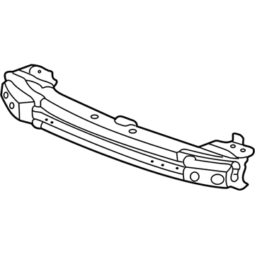 Honda 71130-SDA-A00ZZ Beam, FR. Bumper