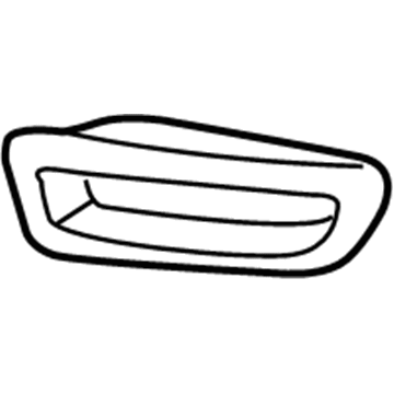 Honda 71108-SDN-A00 Cover, L. FR. Bumper Side