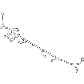 Hyundai 91880-J9540 WIRING HARNESS-RR BUMPER