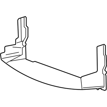 GM 95961450 Lower Baffle