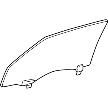Toyota 68101-02220 Door Glass