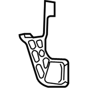 Lexus 81195-48040 RETAINER, HEADLAMP Protector