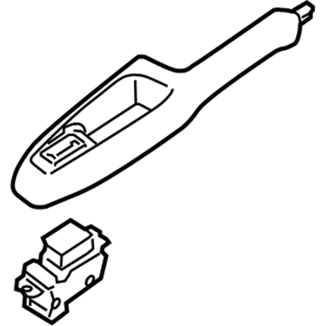 Hyundai 82710-1E040-AR Handle Assembly-Front Door Grip, LH