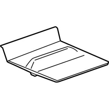 GM 84505560 LINER-F/FLR CNSL CTR COMPT