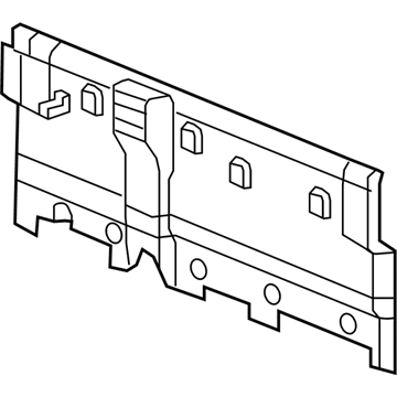 Mopar 1VD94DK2AB Panel-Cab Back Trim