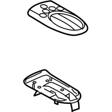 GM 15787512 Module Asm-Roof Retractable & Front Side Door Wd*Silver Chrom
