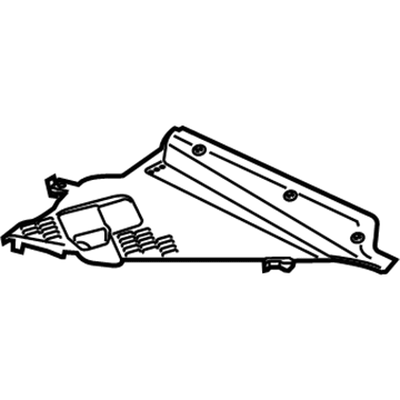 BMW 64-31-9-353-042 Right Apron Cover