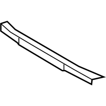 Lexus 52134-48020 Reinforcement, Front Bumper Stay