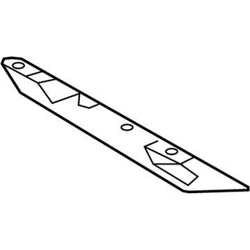 Lexus 52711-48020 Garnish, Front Bumper