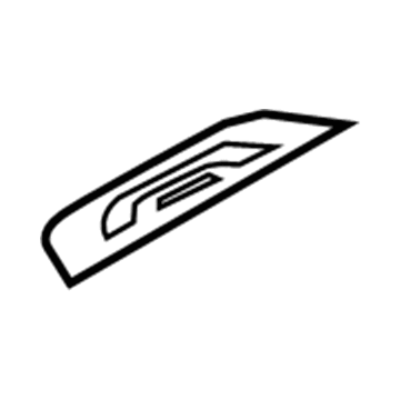 Kia 85877B0000WK Trim-Rear Step Plate L