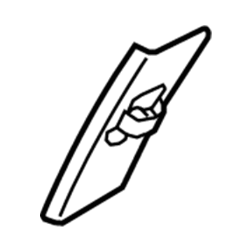 Kia 85832B0000ED Cover Assembly-Height ADJUSTER
