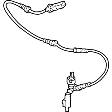 BMW 37-10-6-878-308 ADAPTER CABLE VDC REAR RIGHT:129900