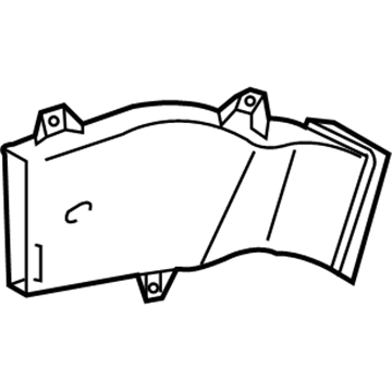 Toyota 87217-48020 Upper Duct