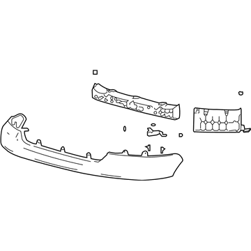 Ford 6L3Z-17D957-AAPTM Bumper Cover