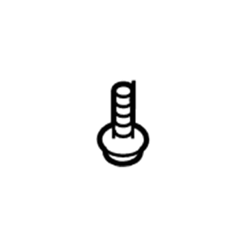 Ford -W505424-S438 Support Rod Bolt