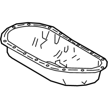 Lexus 12102-38021 Pan Sub-Assy, Oil, NO.2