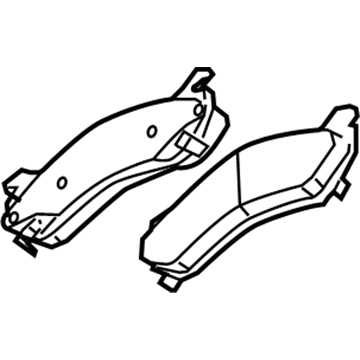 GM 84292733 Front Pads