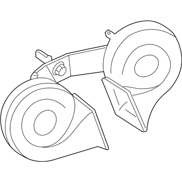 Ford DA5Z-13832-B Horn