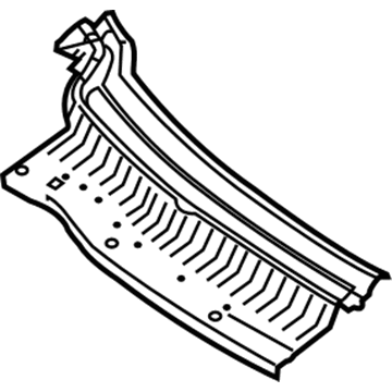 Ford AE9Z-74022A68-AA Cowl Grille