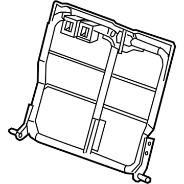 GM 23382792 Seat Back Frame