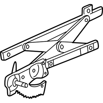 GM 16830433 Front Side Door Window Regulator