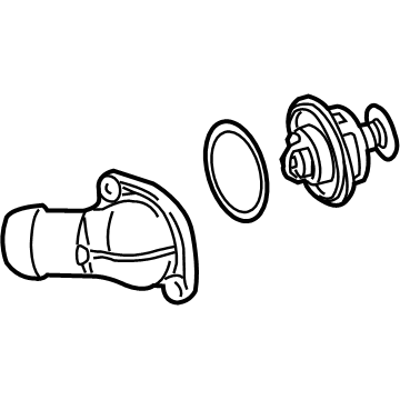 GM 12578330 Thermostat Housing
