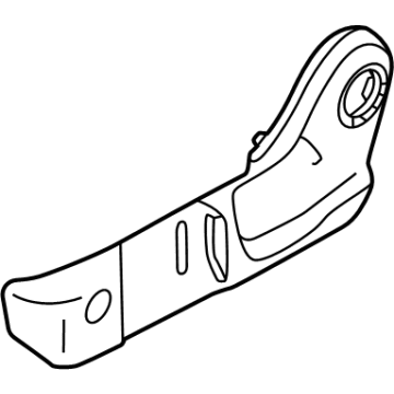 Nissan 87380-6RE0A Finisher-Cushion, Front Seat Outer LH