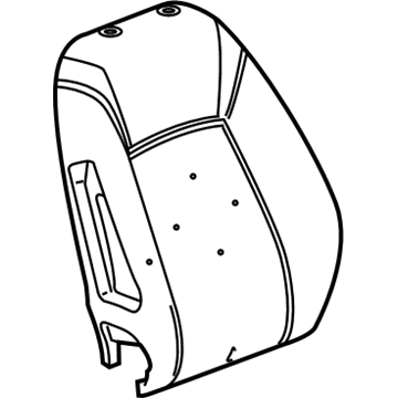 GM 39088095 Seat Back Pad