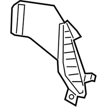 Lexus 53127-11010 Grille, Radiator, Lower