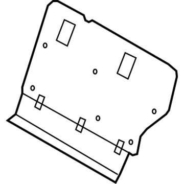 Hyundai 89370-0W500-J4 Board Assembly-2ND Back, LH