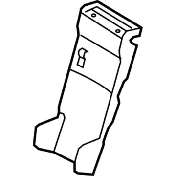 Hyundai 89323-0W500-J4 Board Assembly-2ND Back ARMREST, LH