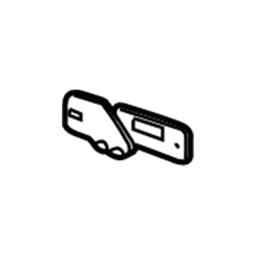 GM 22931776 Track Cover Bracket