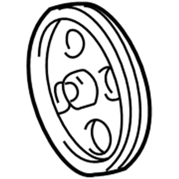 Lexus 44311-50030 Pulley, Vane Pump