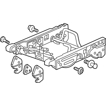 Honda 81950-TK8-A21 Riser Assy, Mid Ctr