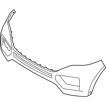 Ford LB5Z-17D957-AAPTM Bumper Cover