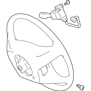 Toyota 45100-08081-B0 Steering Wheel