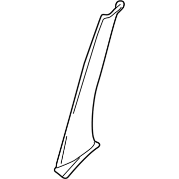 Ford 3F2Z-1703599-AAC Weatherstrip Pillar Trim
