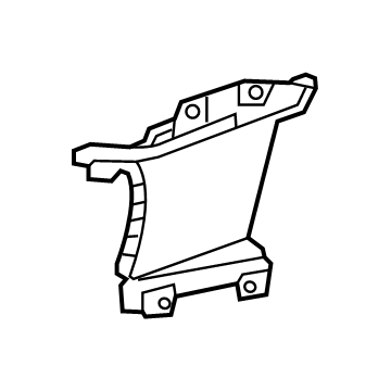 Acura 71112-TJB-A50 Duct Right, Front Bumper