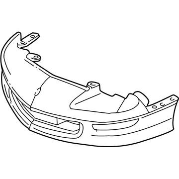 GM 10248139 Bumper Cover