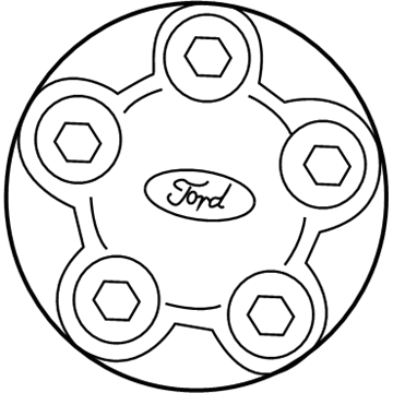 Ford YL5Z-1130-BA Wheel Cap