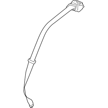 Ford EJ7Z-78611B68-BB Lap & Shoulder Belt