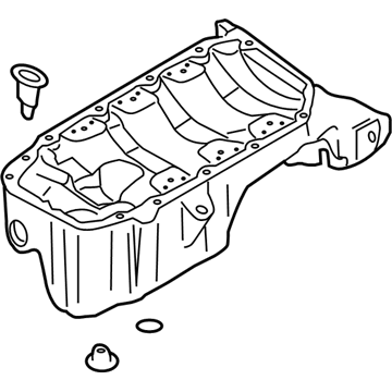 GM 25181235 Oil Pan