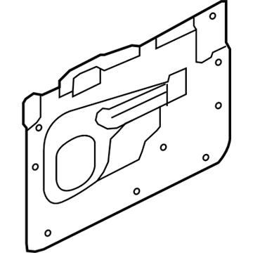 Ford 9L1Z-7827458-A Water Shield