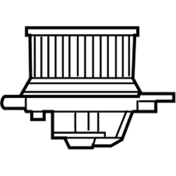 Mopar 68000497AA Motor-Blower With Wheel