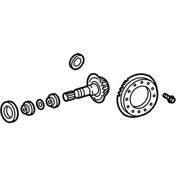 Toyota 41201-49165 Ring & Pinion