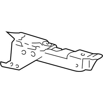 Hyundai 65531-25050 Member Assembly-Rear Seat Belt Anchor