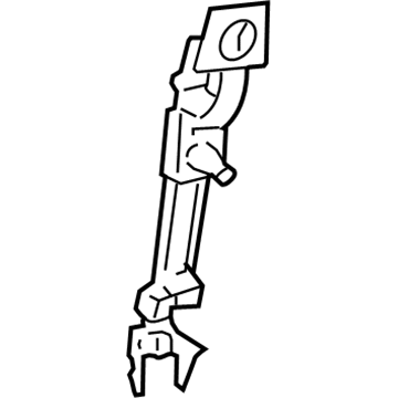 Lexus 73200-50091 Adjuster Assy, Front Shoulder Belt Anchor