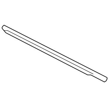 Mopar 5020782AC WEATHERSTRIP-Rear Door Belt Inner